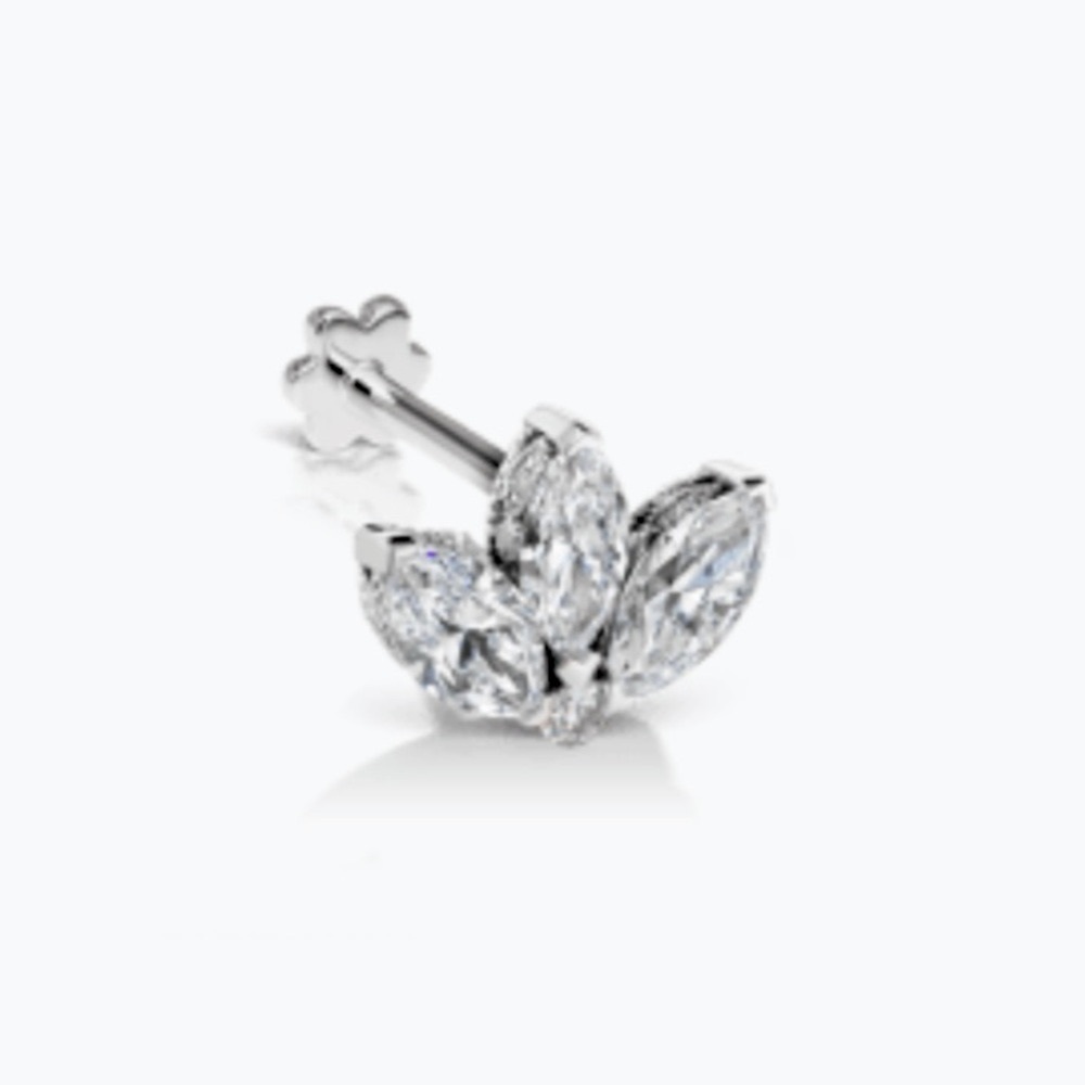 Maria Tash Lotus Stud 3mm